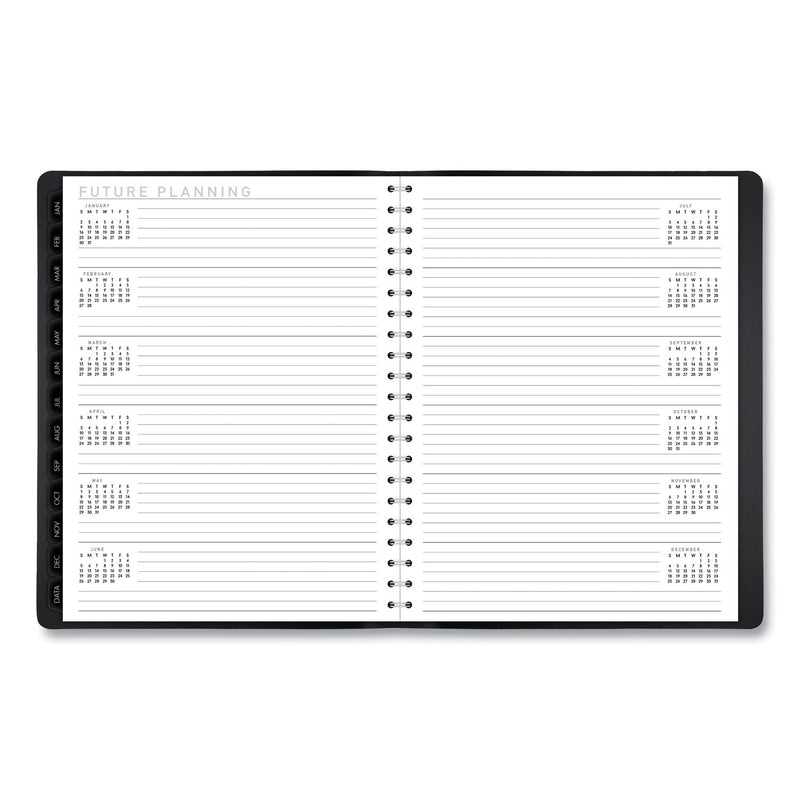 AT-A-GLANCE Contemporary Weekly/Monthly Planner, Vertical-Column Format, 11 x 8.25, Black Cover, 12-Month (Jan to Dec): 2023