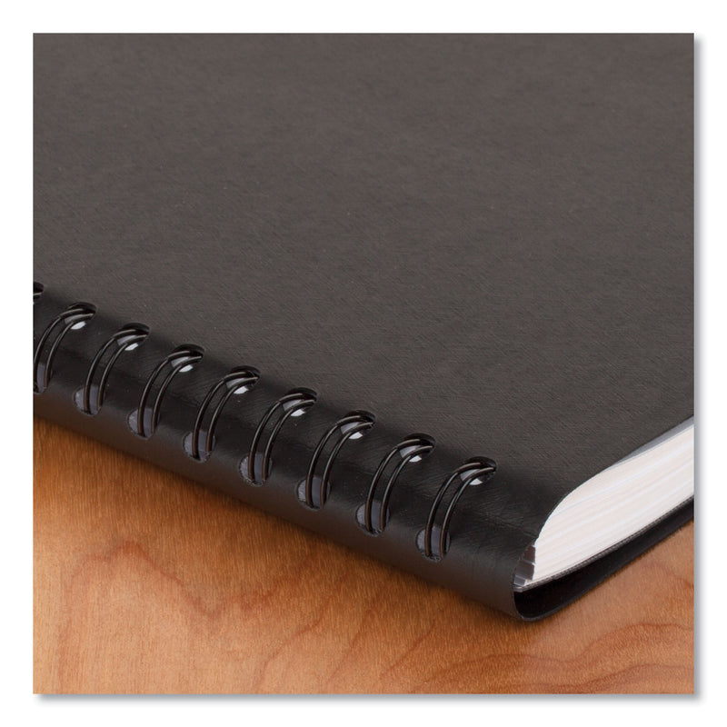 AT-A-GLANCE 24-Hour Daily Appointment Book, 11 x 8.5, Black Cover, 12-Month (Jan to Dec): 2023