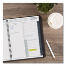AT-A-GLANCE 24-Hour Daily Appointment Book, 11 x 8.5, Black Cover, 12-Month (Jan to Dec): 2023