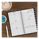 AT-A-GLANCE Compact Weekly Appointment Book, 6.25 x 3.25, Black Cover, 12-Month (Jan to Dec): 2023