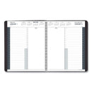 AT-A-GLANCE 24-Hour Daily Appointment Book, 11 x 8.5, Black Cover, 12-Month (Jan to Dec): 2023