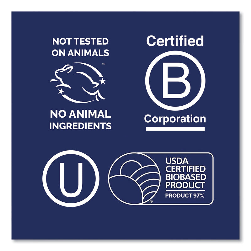 Seventh Generation All-Purpose Cleaner, Free and Clear, 1 gal Bottle, 2/Carton