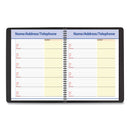 AT-A-GLANCE QuickNotes Monthly Planner, 11 x 8.25, Black Cover, 12-Month (Jan to Dec): 2023