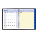 AT-A-GLANCE QuickNotes Weekly Block Format Appointment Book, 10 x 8, Black Cover, 12-Month (Jan to Dec): 2023