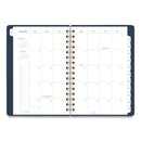 AT-A-GLANCE Signature Collection Firenze Navy Weekly/Monthly Planner, 8.5 x 5.5, Navy Cover, 13-Month (Jan to Jan): 2023 to 2024