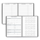 AT-A-GLANCE Weekly Appointment Book, 11 x 8.25, Black Cover, 13-Month (Jan to Jan): 2023 to 2024