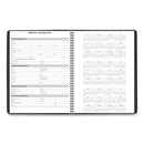 AT-A-GLANCE Weekly Appointment Book, 11 x 8.25, Black Cover, 14-Month (July to Aug): 2022 to 2023