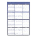 AT-A-GLANCE Vertical/Horizontal Erasable Quarterly/Monthly Wall Planner, 32 x 48, 12-Month (Jan-Dec): 2023