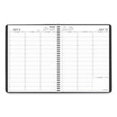 AT-A-GLANCE Weekly Appointment Book, 11 x 8.25, Black Cover, 14-Month (July to Aug): 2022 to 2023
