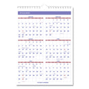 AT-A-GLANCE Monthly Wall Calendar with Ruled Daily Blocks, 8 x 11, White Sheets, 12-Month (Jan to Dec): 2023