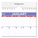 AT-A-GLANCE Monthly Wall Calendar with Ruled Daily Blocks, 8 x 11, White Sheets, 12-Month (Jan to Dec): 2023