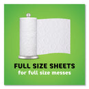 Bounty Kitchen Roll Paper Towels, 2-Ply, White, 48 Sheets/Roll, 24 Rolls/Carton