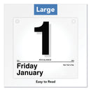 AT-A-GLANCE Today Is Daily Wall Calendar Refill, 8.5 x 8, White Sheets, 12-Month (Jan to Dec): 2023