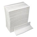 GEN Tall-Fold Napkins, 1-Ply, 7 x 13 1/4, White, 10,000/Carton