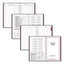 AT-A-GLANCE Standard Diary Daily Journal, 2023 Edition, Wide/Legal Rule, Red Cover, 12 x 7.75, 210 Sheets