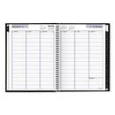 AT-A-GLANCE DayMinder Hardcover Weekly Vertical-Column Format Appointment Book, 11 x 8, Black Cover, 12-Month (Jan to Dec): 2023