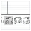 AT-A-GLANCE Academic Year Ruled Desk Pad, 21.75 x 17, White Sheets, Black Binding, Black Corners, 16-Month (Sept to Dec): 2022 to 2023