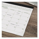 AT-A-GLANCE Two-Color Desk Pad, 22 x 17, White Sheets, Black Binding, Clear Corners, 12-Month (Jan to Dec): 2023
