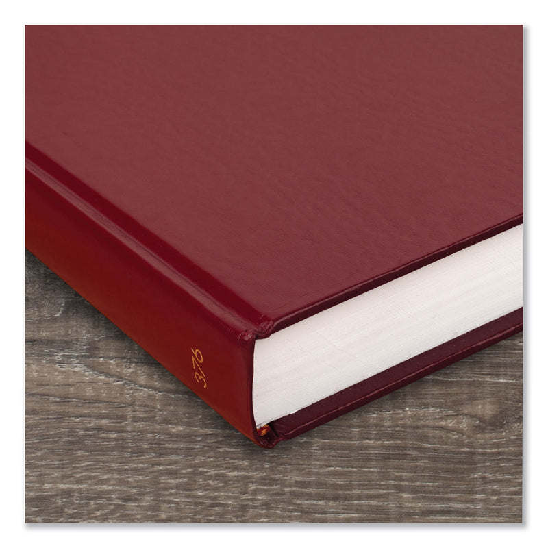 AT-A-GLANCE Standard Diary Daily Diary, 2023 Edition, Wide/Legal Rule, Red Cover, 12 x 7.75, 200 Sheets
