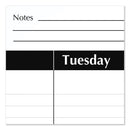 AT-A-GLANCE Academic Year Ruled Desk Pad, 21.75 x 17, White Sheets, Black Binding, Black Corners, 16-Month (Sept to Dec): 2022 to 2023