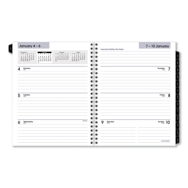 AT-A-GLANCE DayMinder Executive Weekly/Monthly Refill, 8.75 x 7, White Sheets, 12-Month (Jan to Dec): 2023