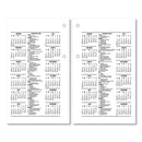 AT-A-GLANCE Desk Calendar Recycled Refill, 3.5 x 6, White Sheets, 2023