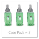 GOJO Botanical Foam Handwash Refill, For ADX-12 Dispenser, Botanical, 1,250 mL Refill, 3/Carton