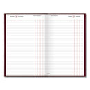 AT-A-GLANCE Standard Diary Daily Journal, 2023 Edition, Wide/Legal Rule, Red Cover, 12 x 7.75, 210 Sheets