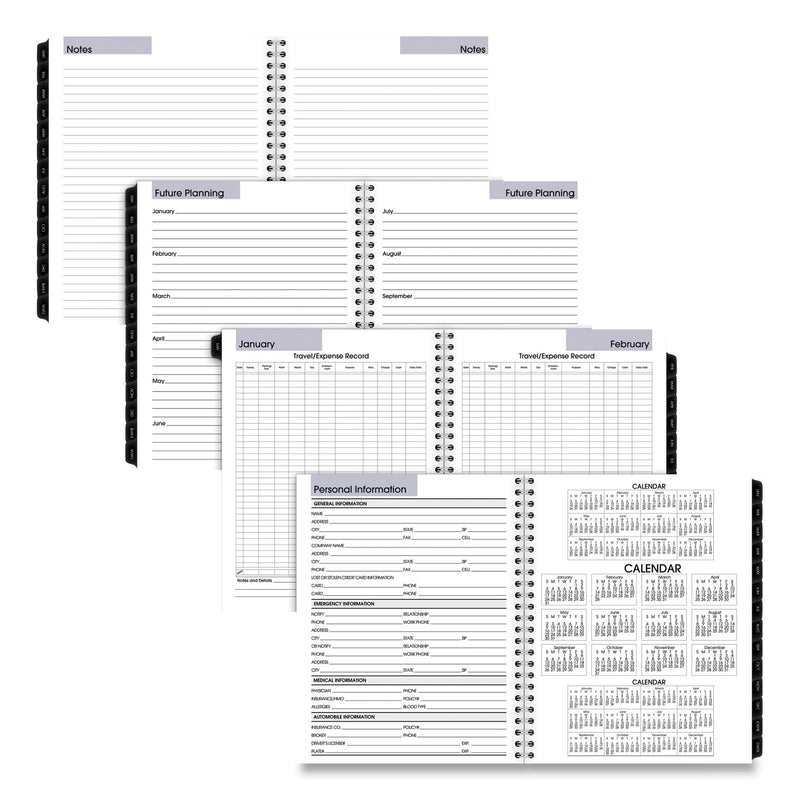 AT-A-GLANCE DayMinder Executive Weekly/Monthly Refill, 8.75 x 7, White Sheets, 12-Month (Jan to Dec): 2023