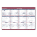 AT-A-GLANCE Vertical/Horizontal Wall Calendar, 24 x 36, White/Blue/Red Sheets, 12-Month (Jan to Dec): 2023