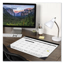 AT-A-GLANCE Monthly Refillable Desk Pad, 22 x 17, White Sheets, Black Binding, Black Corners, 12-Month (Jan to Dec): 2023