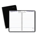AT-A-GLANCE DayMinder Daily Appointment Book, 8 x 5, Black Cover, 12-Month (Jan to Dec): 2023