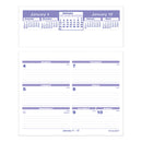 AT-A-GLANCE Flip-A-Week Desk Calendar and Base, 7 x 5.5, White Sheets, 2023