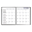 AT-A-GLANCE DayMinder Hard-Cover Monthly Planner with Memo Section, 8.5 x 7, Black Cover, 12-Month (Jan to Dec): 2023