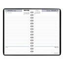 AT-A-GLANCE DayMinder Daily Appointment Book, 8 x 5, Black Cover, 12-Month (Jan to Dec): 2023