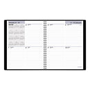 AT-A-GLANCE DayMinder Open-Schedule Weekly Appointment Book, 8.75 x 7, Black Cover, 12-Month (Jan to Dec): 2023
