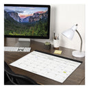 AT-A-GLANCE Two-Color Desk Pad, 22 x 17, White Sheets, Black Binding, Clear Corners, 12-Month (Jan to Dec): 2023