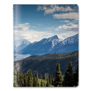 Brownline Mountains 14-Month Planner, Mountains Photography, 11 x 8.5, Blue/Green Cover, 14-Month (Dec to Jan): 2022 to 2024