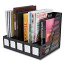 Advantus Literature File, Five Slots, 13.25 x 10 x 10.25, Black