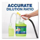 P&G Professional Dilute 2 Go, Mr Clean Finished Floor Cleaner, Lemon Scent, 4.5 L Jug, 1/Carton