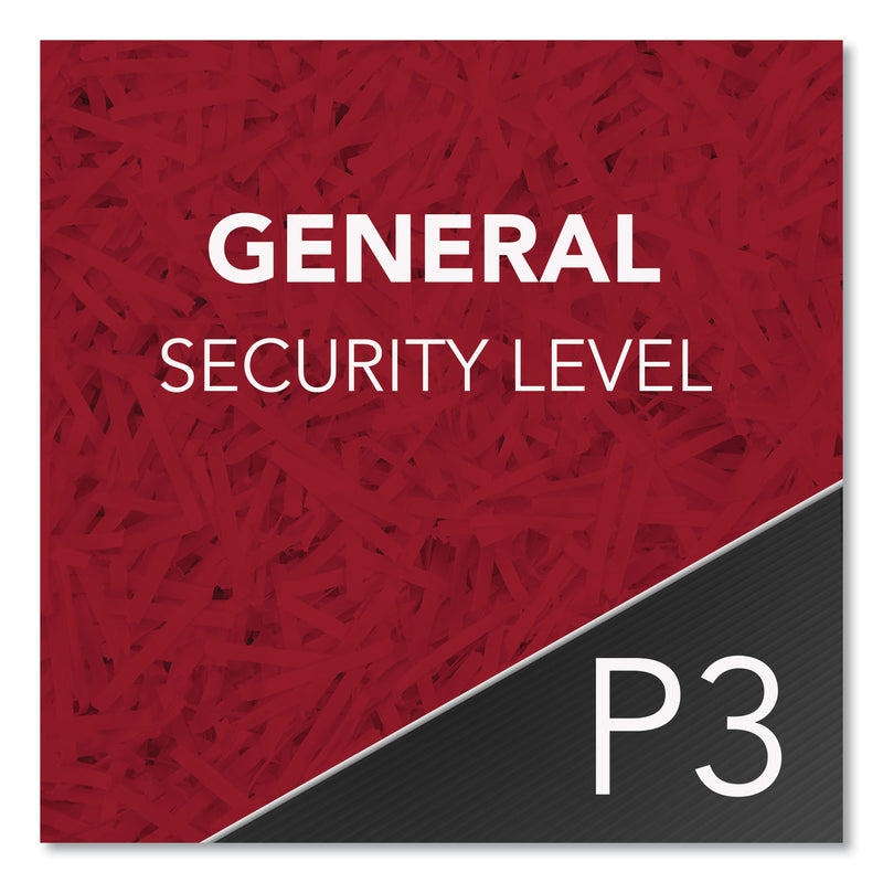 GBC DX18-13 Cross-Cut Jam Free Shredder, 18 Manual Sheet Capacity