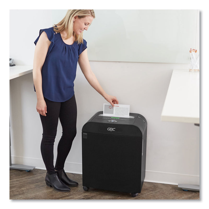 GBC DX18-13 Cross-Cut Jam Free Shredder, 18 Manual Sheet Capacity