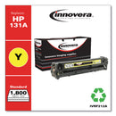 Innovera Remanufactured Yellow Toner, Replacement for 131A (CF212A), 1,800 Page-Yield