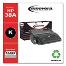Innovera Remanufactured Black Toner, Replacement for 38A (Q1338A), 12,000 Page-Yield