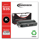 Innovera Remanufactured Black Toner, Replacement for S35 (7833A001AA), 3,500 Page-Yield