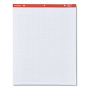 Universal Easel Pads/Flip Charts, Quadrille Rule (1 sq/in), 27 x 34, White, 50 Sheets, 2/Carton