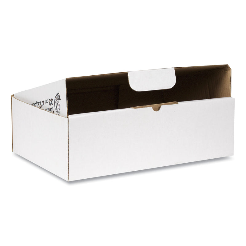 Duck Self-Locking Mailing Box, Regular Slotted Container (RSC), 9" x 13" x 4", White, 25/Pack