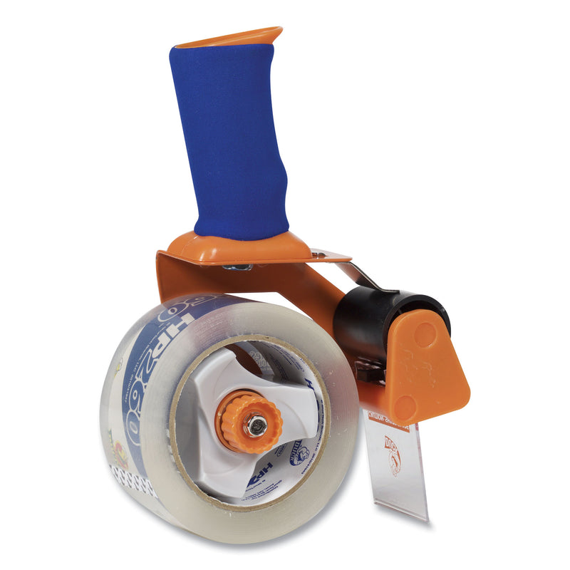 Duck Bladesafe Antimicrobial Tape Gun with One Roll of Tape, 3" Core, For Rolls Up to 2" x 60 yds, Orange