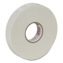 Duck Double-Stick Foam Mounting Tape, Permanent, Holds Up to 2 lbs, 0.75" x 15 ft, White