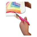 Westcott For Kids Scissors, Blunt Tip, 5" Long, 1.75" Cut Length, Randomly Assorted Straight Handles